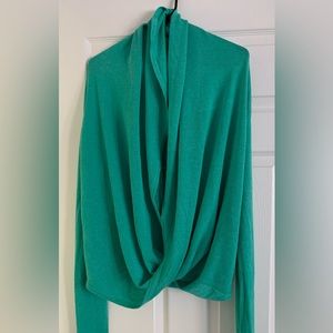 Lululemon Iconic Sweater Wrap, Heathered Bali Breeze